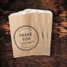 Sacolinha Obrigado Pela Sua Folha De Papel De Suporte