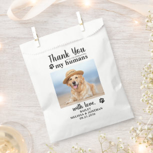 Sacolinha Obrigado Pet Photo Dog Treat Wedat Doggie