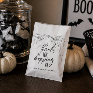 Sacolinha Obrigado por passar pela teia de aranha de Hallowe