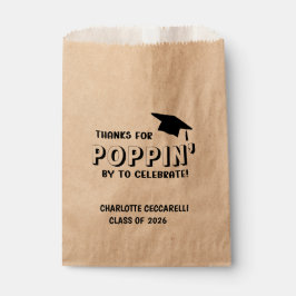 Sacolinha Obrigado por POPPIN' de Graduação