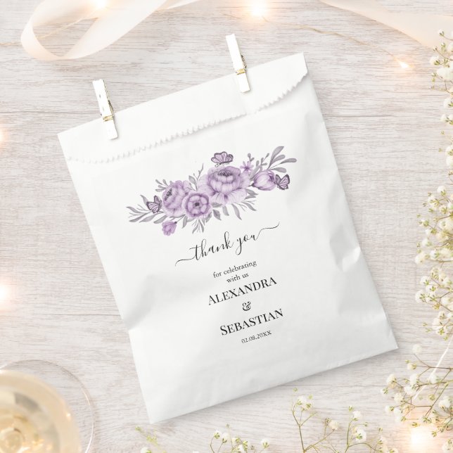 Sacolinha Obrigado por vir Eucalyptus Wedding Favo (Cortado)