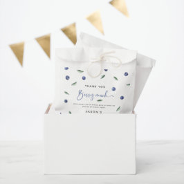 Sacolinha Obrigado primeiro aniversario De Amorango 'Berry M