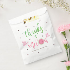 Sacolinha Obrigados de melancia Melão Obrigado Bolsas