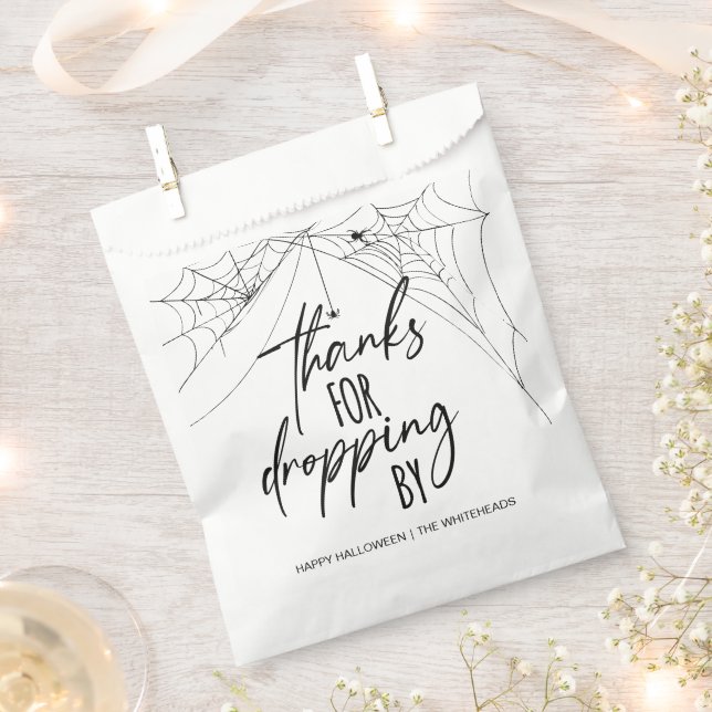 Sacolinha Obrigados para o Largamento pelo Festa de Hallowee (Cortado)