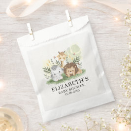 Sacolinha Oh Baby Jungle Animals Baby Shower