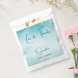 Sacolinha Oh, bebê, ciano aqua, modelo azul