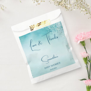 Sacolinha Oh, bebê, ciano aqua, modelo azul