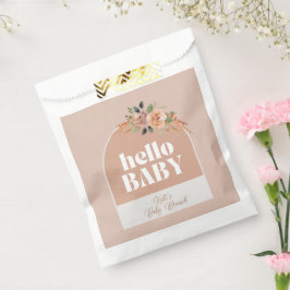 Sacolinha Olá, chá personalizado do Baby