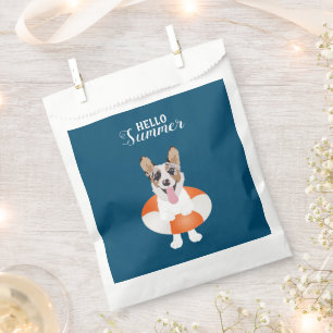 Sacolinha Olá Summer Corgi Beach Dog