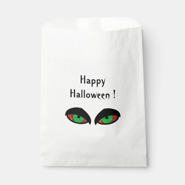 Sacolinha Olhos de Halloween (Frente)