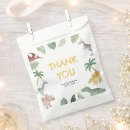 Sacolinha One A Saurus Dinosaur Boy Birthday Favor Bags