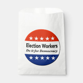 Sacolinha Os Trabalhadores Eleitorais Fazem Isso Pela Democr