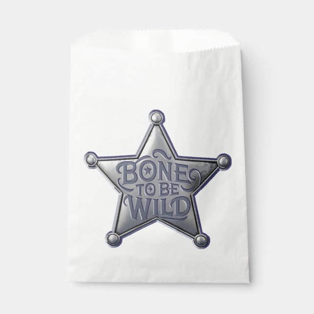 Sacolinha Osso para ser selvagem, festa de dança de esquelet (Frente)