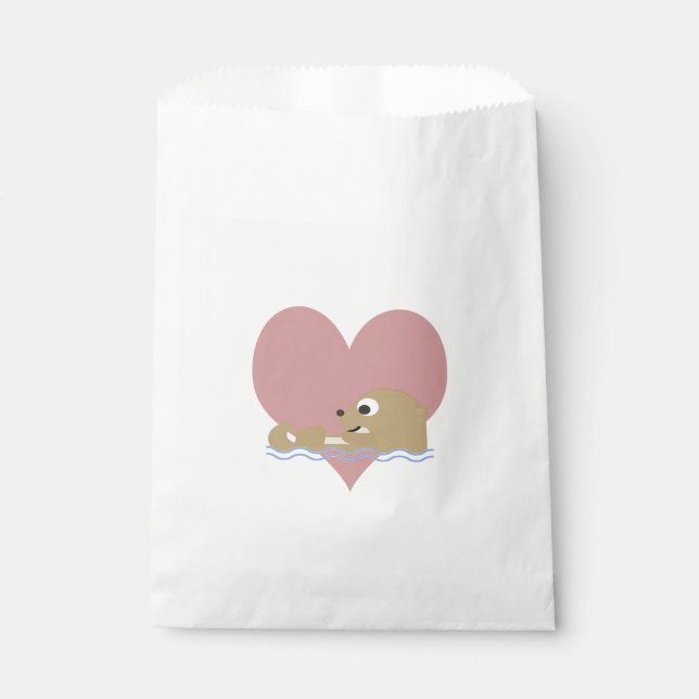 Sacolinha Otter Love (Frente)