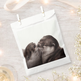 Sacolinha Otters Pintados à Mão - Momento Mais Tender Arte S