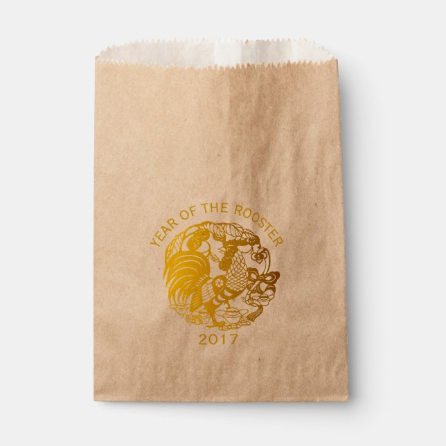 Sacolinha Ouro Zodiac 2017 - Bolsa de promoção do ano de gal (Frente)