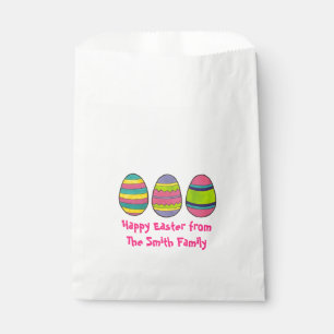 Sacolinha Ovo De felz pascoa Personalizado Por Tratamento