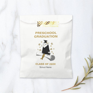 Sacolinha Owl Preschool/Festa de formatura do jardim de infâ