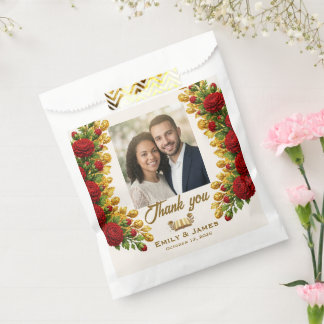 Sacolinha Pacote de Sementes de Noiva Carnation Vermelha de