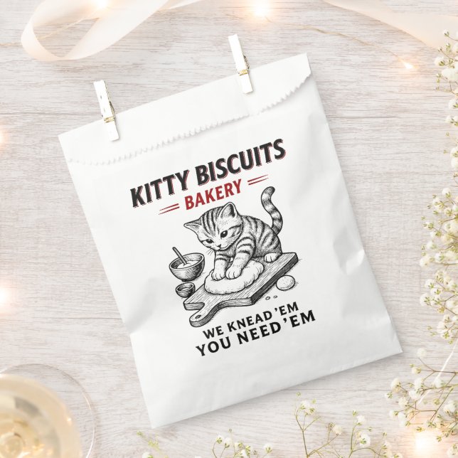 Sacolinha Padaria Kitty Biscuits (Cortado)