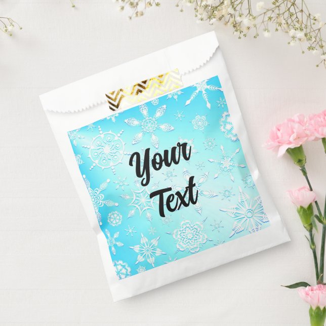 Sacolinha Padrão Crystal Snowflakes (Selado)