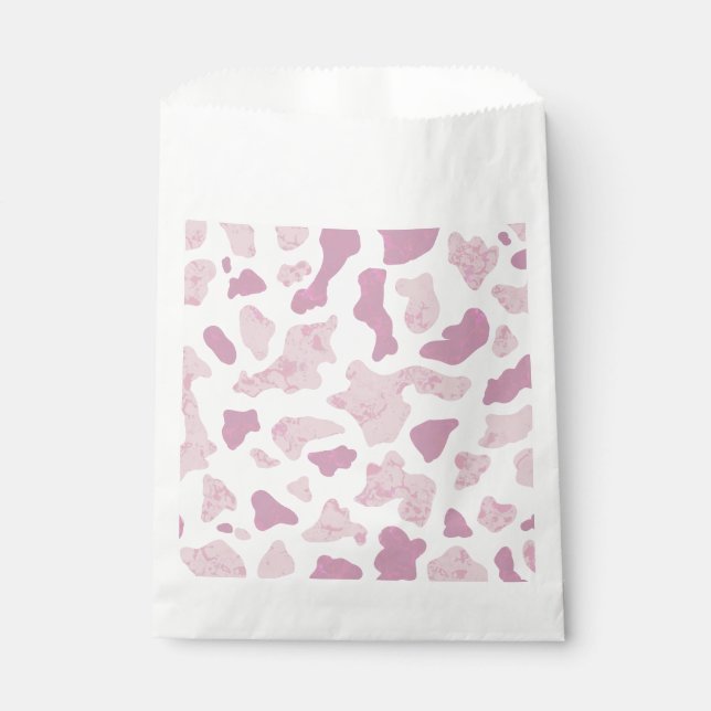 Sacolinha Padrão de Impressão de Vaca (Frente)