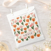 Padrão de Tulip de Primavera de Cute Personalizado