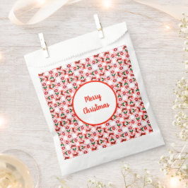 Sacolinha Padrão natalício festivo