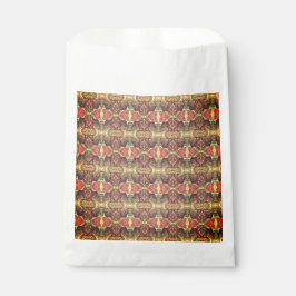 Sacolinha Padrão vermelho e preto