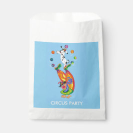 Sacolinha Palhaço de circo e cão malabarista
