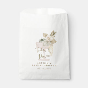 Sacolinha Palmas Personalizadas e Prosecco nupcial