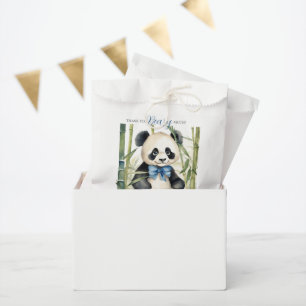 Sacolinha Panda Bear Obrigado Beary Muita Chá de fraldas