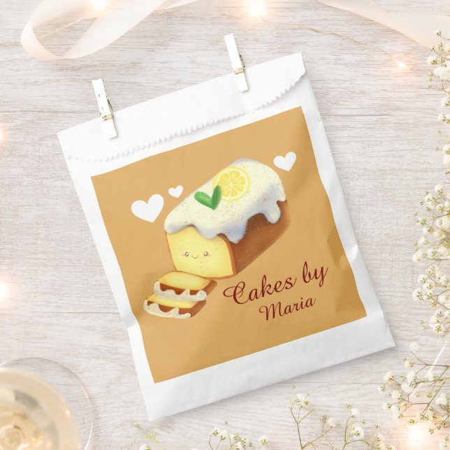 Sacolinha Pão De Bolo Lemon Loaf Com Grito (Cortado)