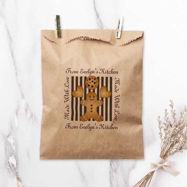 Sacolinha Pão-de-Pão-Grito Homem Cookie Homemade Treino (Criador carregado)