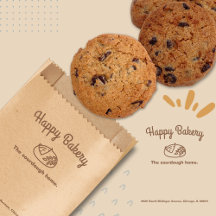 Pão de Sourdough Logotipo Minimalista