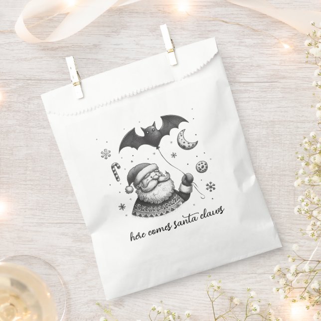 Sacolinha Papai Noel Garras (Cortado)