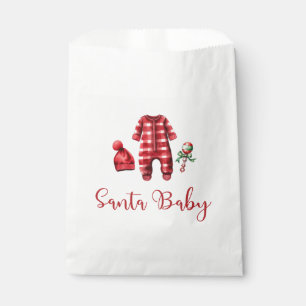 Sacolinha Papais noeis Chá de fraldas de Natal