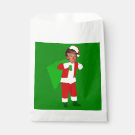 Sacolinha papais noeis do Donald trump no natal engraçado