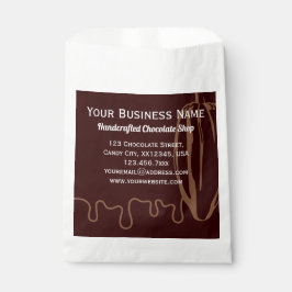 Sacolinha Papel de embalagem Comprado de chocolate moderno