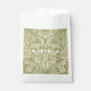 Sacolinha Papel de Parede Girassol de William Morris Vintage