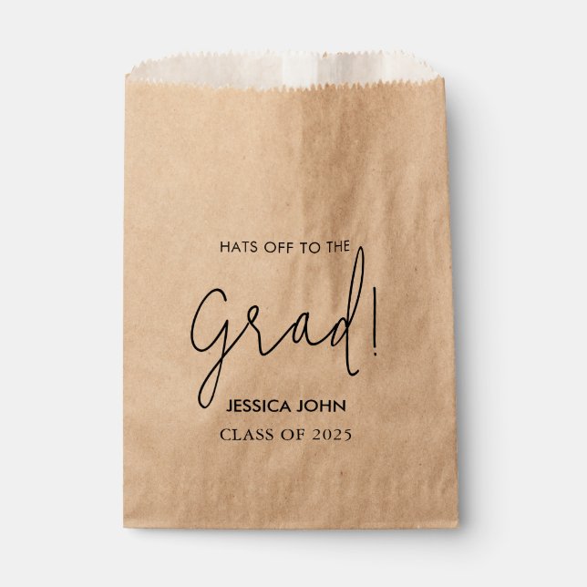 Sacolinha Parabéns aos doces de Festa de formatura (Frente)