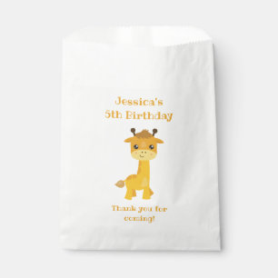 Sacolinha Parabéns para Giraffe