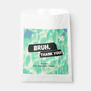 Sacolinha Parceiro de Piscina Bruh Boy Summer Aniversário Ob