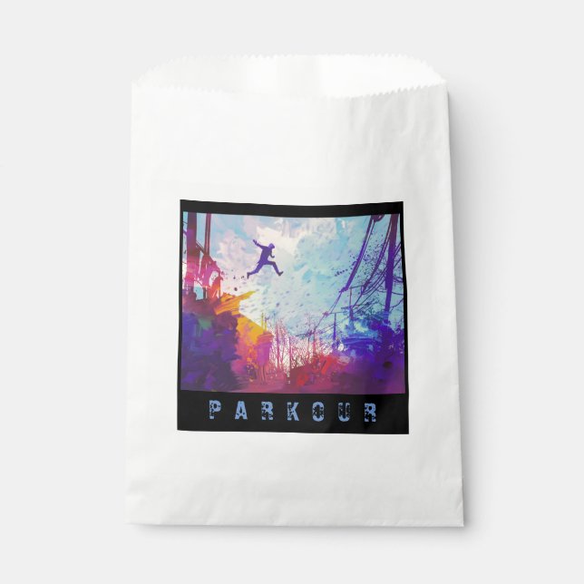 Sacolinha Parkour Urban Free Runling Party (Frente)