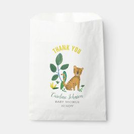 Sacolinha Parte chá de fraldas | Tigre | Bolsas Favoráveis