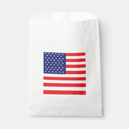 Sacolinha Partido da Bandeira Americana Favorece Bag Red Whi