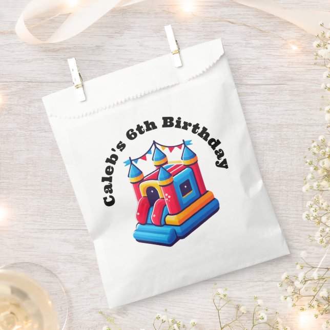 Sacolinha Partido do Castelo de Crianças - Festa de Aniversá (Cortado)