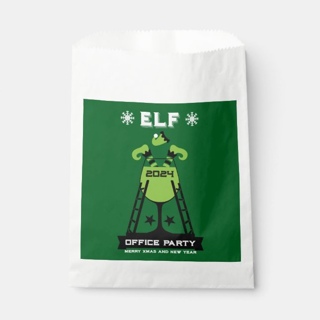 Sacolinha Partido Elf Xmas (Frente)