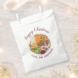Sacolinha Partido Jante de Natal UK Comida Festiva Britânica