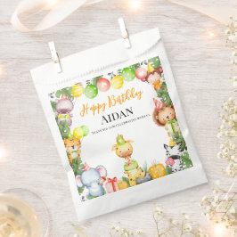 Sacolinha Partido Safari Animal Kids